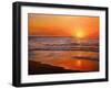 Sunset and Tranquility, 2008-Kevin Parrish-Framed Giclee Print