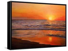 Sunset and Tranquility, 2008-Kevin Parrish-Framed Stretched Canvas