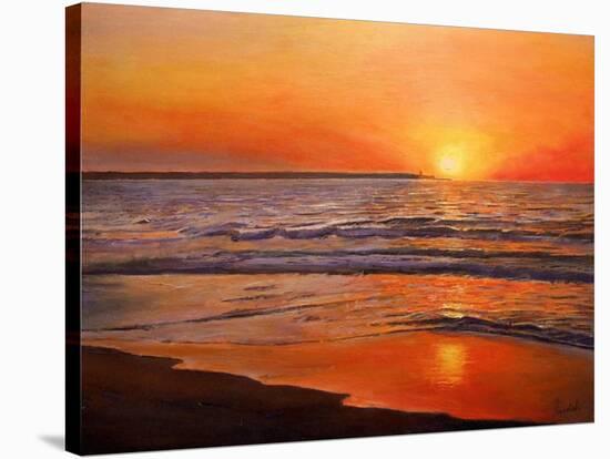 Sunset and Tranquility, 2008-Kevin Parrish-Stretched Canvas