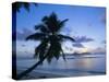 Sunset, Anse Severe, La Digue, Praslin Island in the Background, Seychelles, Indian Ocean, Africa-Lee Frost-Stretched Canvas