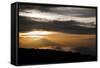 Sunset as Seen from the Upper Reaches of Mount Kilimanjaro (19,341'), Tanzania, Africa-Kent Harvey-Framed Stretched Canvas