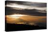 Sunset as Seen from the Upper Reaches of Mount Kilimanjaro (19,341'), Tanzania, Africa-Kent Harvey-Stretched Canvas
