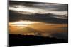Sunset as Seen from the Upper Reaches of Mount Kilimanjaro (19,341'), Tanzania, Africa-Kent Harvey-Mounted Photographic Print
