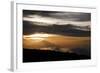 Sunset as Seen from the Upper Reaches of Mount Kilimanjaro (19,341'), Tanzania, Africa-Kent Harvey-Framed Photographic Print