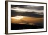 Sunset as Seen from the Upper Reaches of Mount Kilimanjaro (19,341'), Tanzania, Africa-Kent Harvey-Framed Photographic Print