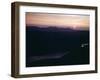 Sunset as Seen from Top of Mount Helvellyn in the Lake District, Cumbria-null-Framed Photographic Print