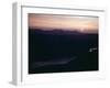 Sunset as Seen from Top of Mount Helvellyn in the Lake District, Cumbria-null-Framed Photographic Print