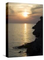 Sunset, Assos, Kefalonia (Cephalonia), Ionian Islands, Greece-R H Productions-Stretched Canvas