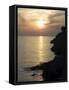 Sunset, Assos, Kefalonia (Cephalonia), Ionian Islands, Greece-R H Productions-Framed Stretched Canvas