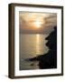 Sunset, Assos, Kefalonia (Cephalonia), Ionian Islands, Greece-R H Productions-Framed Photographic Print