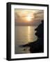 Sunset, Assos, Kefalonia (Cephalonia), Ionian Islands, Greece-R H Productions-Framed Photographic Print