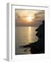 Sunset, Assos, Kefalonia (Cephalonia), Ionian Islands, Greece-R H Productions-Framed Photographic Print