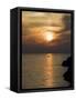 Sunset, Assos, Kefalonia (Cephalonia), Ionian Islands, Greece-R H Productions-Framed Stretched Canvas