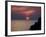 Sunset, Assos, Kefalonia (Cephalonia), Ionian Islands, Greece-R H Productions-Framed Photographic Print