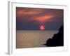 Sunset, Assos, Kefalonia (Cephalonia), Ionian Islands, Greece-R H Productions-Framed Photographic Print