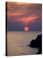 Sunset, Assos, Kefalonia (Cephalonia), Ionian Islands, Greece-R H Productions-Stretched Canvas