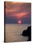 Sunset, Assos, Kefalonia (Cephalonia), Ionian Islands, Greece-R H Productions-Stretched Canvas