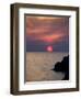 Sunset, Assos, Kefalonia (Cephalonia), Ionian Islands, Greece-R H Productions-Framed Photographic Print