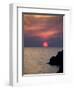 Sunset, Assos, Kefalonia (Cephalonia), Ionian Islands, Greece-R H Productions-Framed Photographic Print