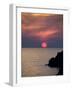 Sunset, Assos, Kefalonia (Cephalonia), Ionian Islands, Greece-R H Productions-Framed Photographic Print