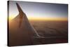 Sunset at 35,000 Feet Above La Palma, Canary Islands, Spain, 2009-Peter Thompson-Stretched Canvas