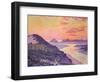 Sunset at Ambleteuse, Pas-De-Calais, 1899-Théo van Rysselberghe-Framed Giclee Print