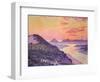 Sunset at Ambleteuse, Pas-De-Calais, 1899-Théo van Rysselberghe-Framed Giclee Print