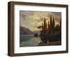 Sunset at an Upper Italian Lake, 1929-Iwan Choultse-Framed Giclee Print