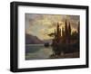 Sunset at an Upper Italian Lake, 1929-Iwan Choultse-Framed Giclee Print