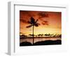 Sunset at Anaehoomalu Bay-James Randklev-Framed Photographic Print