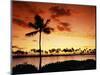 Sunset at Anaehoomalu Bay-James Randklev-Mounted Photographic Print