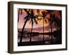 Sunset at Anaehoomalu Bay-James Randklev-Framed Photographic Print