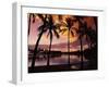 Sunset at Anaehoomalu Bay-James Randklev-Framed Photographic Print