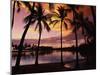 Sunset at Anaehoomalu Bay-James Randklev-Mounted Photographic Print