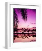 Sunset at Anaehoomalu Bay-James Randklev-Framed Photographic Print