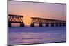 Sunset at Bahia Honda State Park in Florida-Fotomak-Mounted Photographic Print