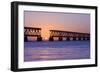 Sunset at Bahia Honda State Park in Florida-Fotomak-Framed Photographic Print