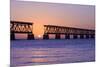 Sunset at Bahia Honda State Park in Florida-Fotomak-Mounted Photographic Print