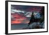 Sunset at Bass Harbor-Vincent James-Framed Photographic Print