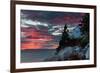 Sunset at Bass Harbor-Vincent James-Framed Photographic Print