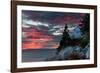 Sunset at Bass Harbor-Vincent James-Framed Photographic Print