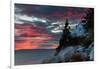 Sunset at Bass Harbor-Vincent James-Framed Photographic Print