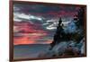 Sunset at Bass Harbor-Vincent James-Framed Photographic Print