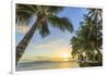 Sunset at beach near Wailea, Maui, Hawaii, USA-Stuart Westmorland-Framed Photographic Print