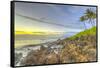 Sunset at beach near Wailea, Maui, Hawaii, USA-Stuart Westmorland-Framed Stretched Canvas