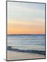 Sunset at Beach with Waves-James Shive-Mounted Premium Photographic Print