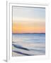 Sunset at Beach with Waves-James Shive-Framed Photographic Print