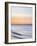 Sunset at Beach with Waves-James Shive-Framed Photographic Print