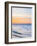 Sunset at Beach with Waves-James Shive-Framed Photographic Print