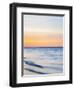 Sunset at Beach with Waves-James Shive-Framed Photographic Print